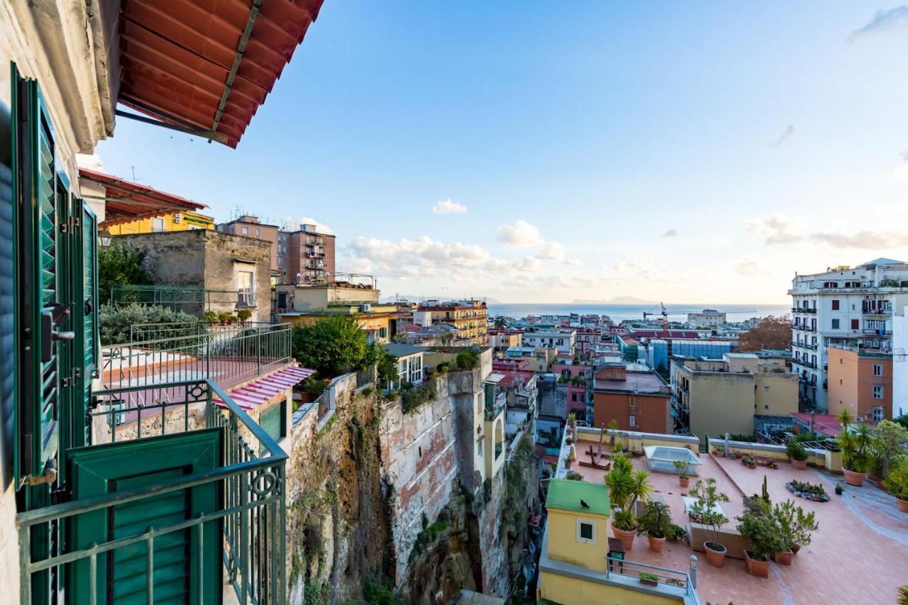 Villa Paola - Hidden Panoramic Garden And Terraces By Napoliapartments エクステリア 写真