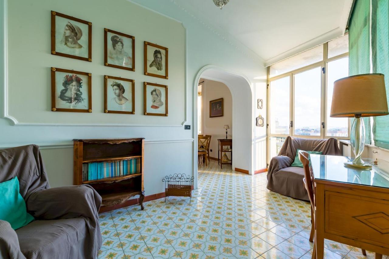 Villa Paola - Hidden Panoramic Garden And Terraces By Napoliapartments エクステリア 写真