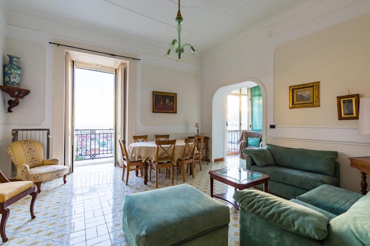 Villa Paola - Hidden Panoramic Garden And Terraces By Napoliapartments エクステリア 写真